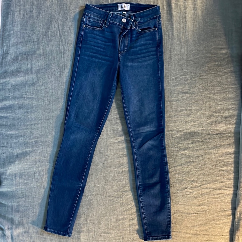 Women’s Paige skinny jeans - style: Hoxton. Size 25